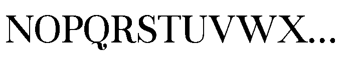 Jevale Regular Font UPPERCASE