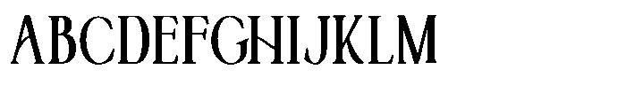 Jewerly Beyon Black Condensed Font UPPERCASE
