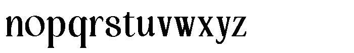 Jewerly Beyon Black Semi Condensed Font LOWERCASE