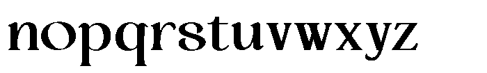 Jewerly Beyon Black Semi Expanded Font LOWERCASE