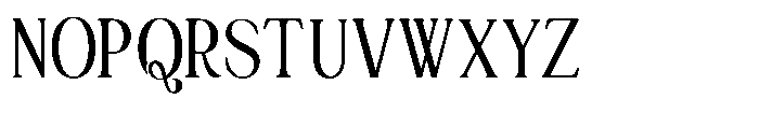 Jewerly Beyon Bold Condensed Font UPPERCASE