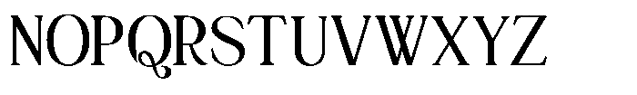 Jewerly Beyon Bold Semi Condensed Font UPPERCASE