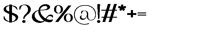Jewerly Beyon Bold Semi Expanded Font OTHER CHARS