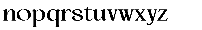 Jewerly Beyon Bold Semi Expanded Font LOWERCASE
