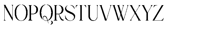 Jewerly Beyon Extra Light Semi Condensed Font UPPERCASE