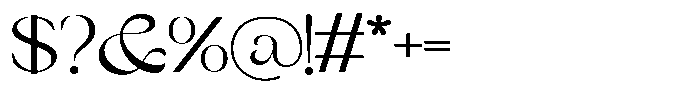 Jewerly Beyon Extra Light Semi Expanded Font OTHER CHARS