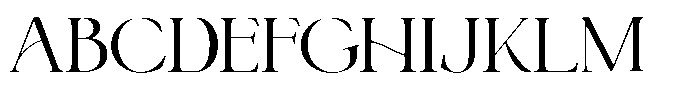 Jewerly Beyon Extra Light Semi Expanded Font UPPERCASE