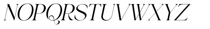 Jewerly Beyon Italic Font UPPERCASE