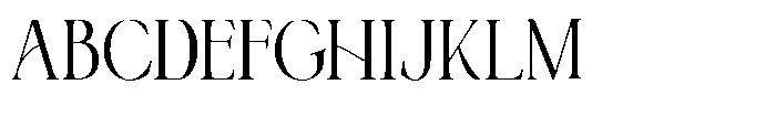 Jewerly Beyon Light Semi Condensed Font UPPERCASE