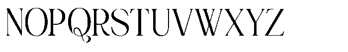 Jewerly Beyon Light Semi Condensed Font UPPERCASE