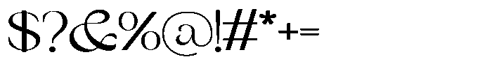 Jewerly Beyon Light Semi Expanded Font OTHER CHARS