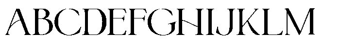 Jewerly Beyon Light Semi Expanded Font UPPERCASE