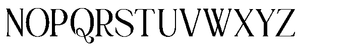 Jewerly Beyon Medium Semi Condensed Font UPPERCASE