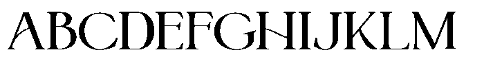 Jewerly Beyon Medium Semi Expanded Font UPPERCASE