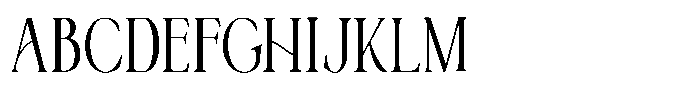 Jewerly Beyon Roman Condensed Font UPPERCASE