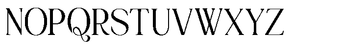 Jewerly Beyon Roman Semi Condensed Font UPPERCASE