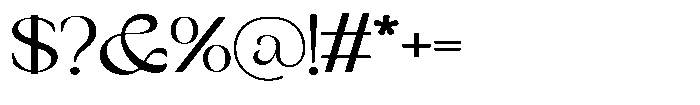 Jewerly Beyon Roman Semi Expanded Font OTHER CHARS