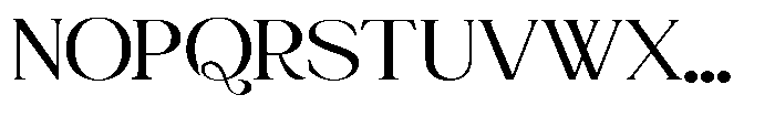 Jewerly Beyon Roman Semi Expanded Font UPPERCASE