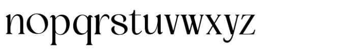 Jewerly Beyon Roman Variable Font LOWERCASE