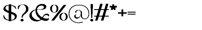 Jewerly Beyon Semi Bold Semi Expanded Font OTHER CHARS