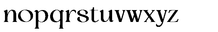 Jewerly Beyon Semi Bold Semi Expanded Font LOWERCASE