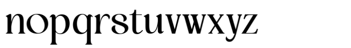 Jewerly Beyon Semi Bold Font LOWERCASE
