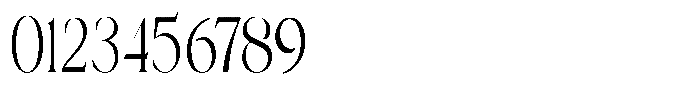 Jewerly Beyon Thin Condensed Font OTHER CHARS