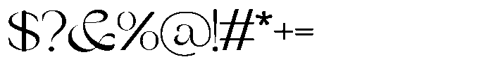Jewerly Beyon Thin Semi Expanded Font OTHER CHARS