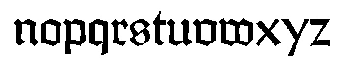 Jessen Cicero12 Font LOWERCASE