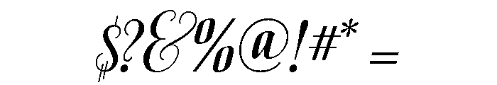 Jeeves Bold Font OTHER CHARS