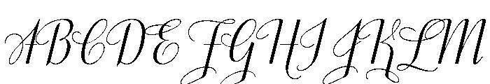 Jeeves Light Font UPPERCASE