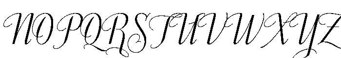 Jeeves Light Font UPPERCASE