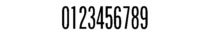 Jefferson Gothic Regular Font OTHER CHARS