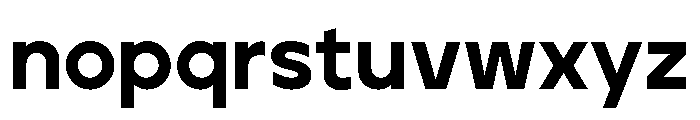 Jeko Black Font LOWERCASE