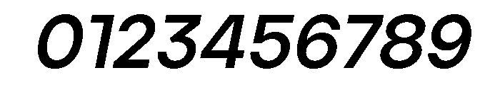 Jeko Bold Italic Font OTHER CHARS