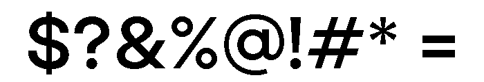 Jeko Bold Font OTHER CHARS