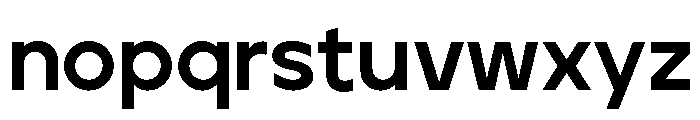 Jeko Extra Bold Font LOWERCASE