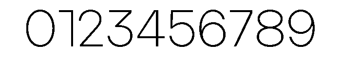 Jeko Extra Light Font OTHER CHARS