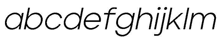 Jeko Light Italic FONT