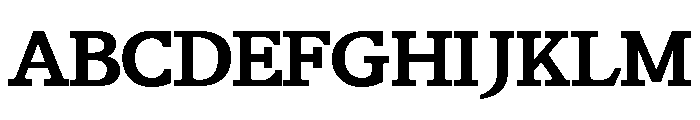 Jenson Heavyface Font UPPERCASE