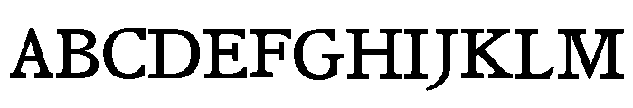 Jenson Regular Font UPPERCASE