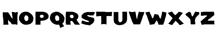 JFFF Nightmass Regular Font UPPERCASE