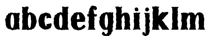 JFFF Pressmark Regular FONT