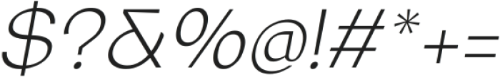 JHC Cordelius Regular Italic ttf (400) Font OTHER CHARS