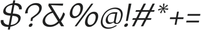 JHC Cordelius medium Italic ttf (500) Font OTHER CHARS