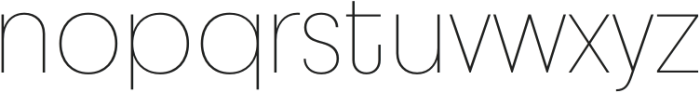 JHC Notion Thin otf (100) Font LOWERCASE