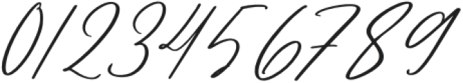 Jhenythan Cristian Italic otf (400) Font OTHER CHARS