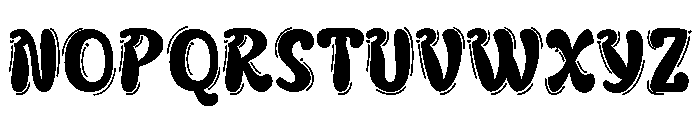JHICTUR Trial Regular Font UPPERCASE