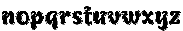 JHICTUR Trial Regular Font LOWERCASE
