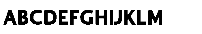 JH Arapis pro Black Condensed Font UPPERCASE